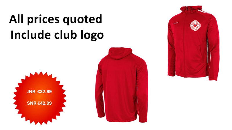 CRN Full Zip Hooded Top