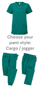 Womens Luxe scrubs