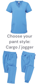 Womens Luxe scrubs