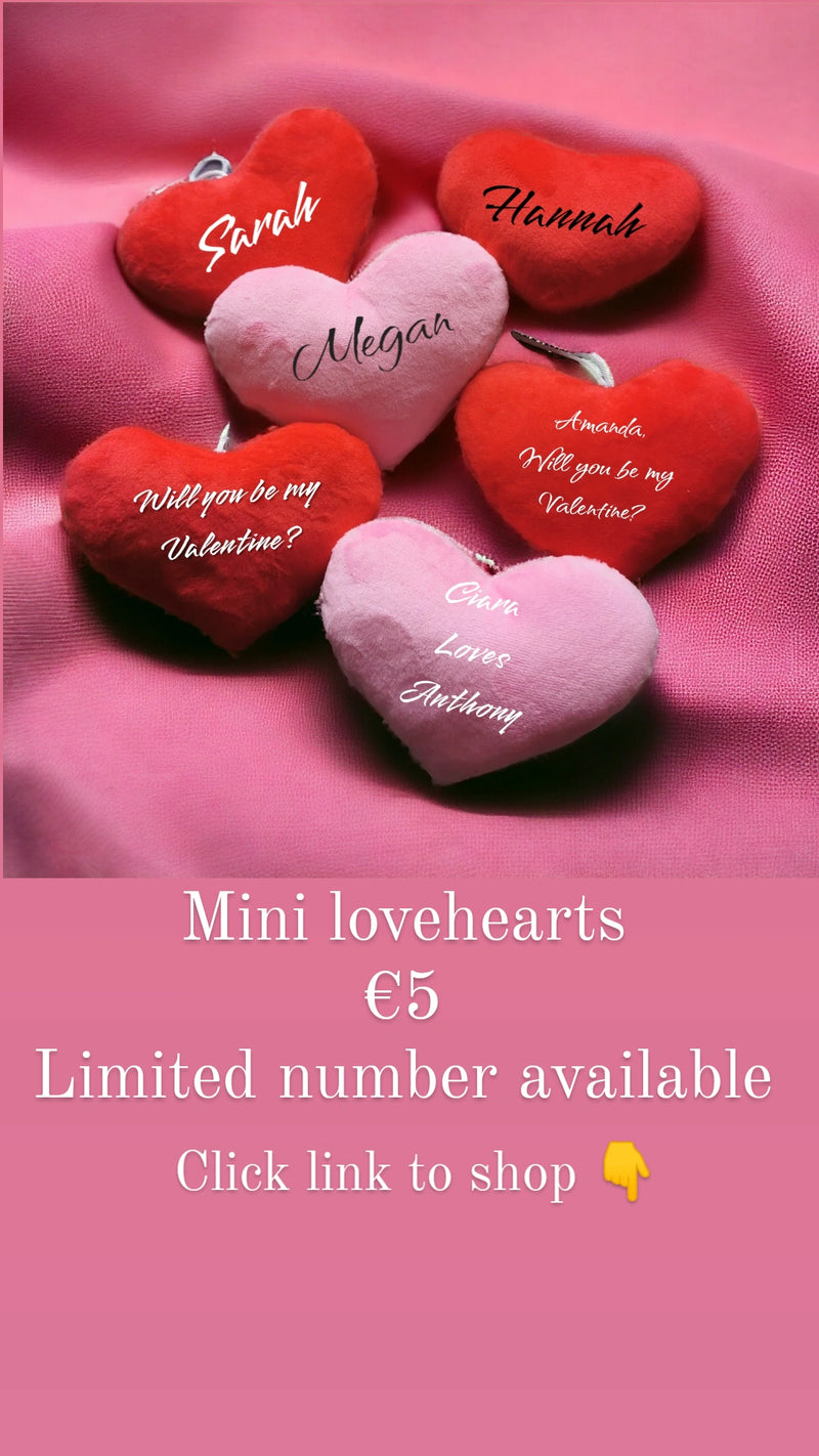 Mini love hearts