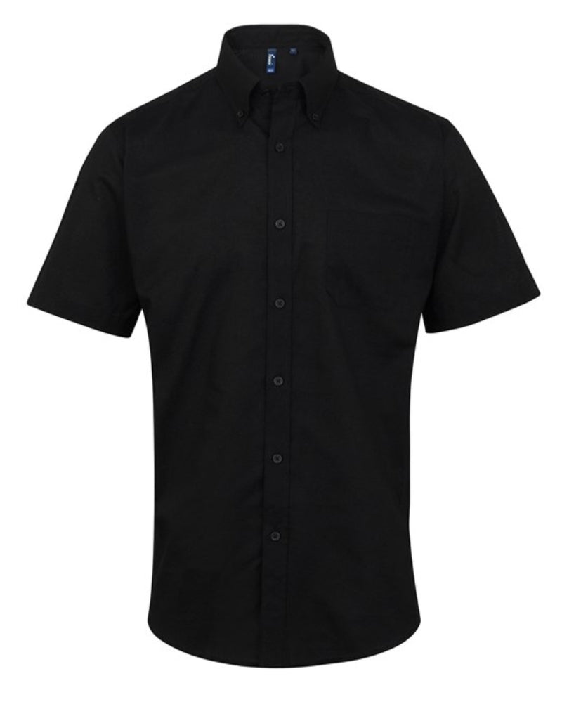 PR236 Mens signature Oxford short sleeve shirt
