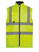 YK105
Hi-vis padded bodywarmer