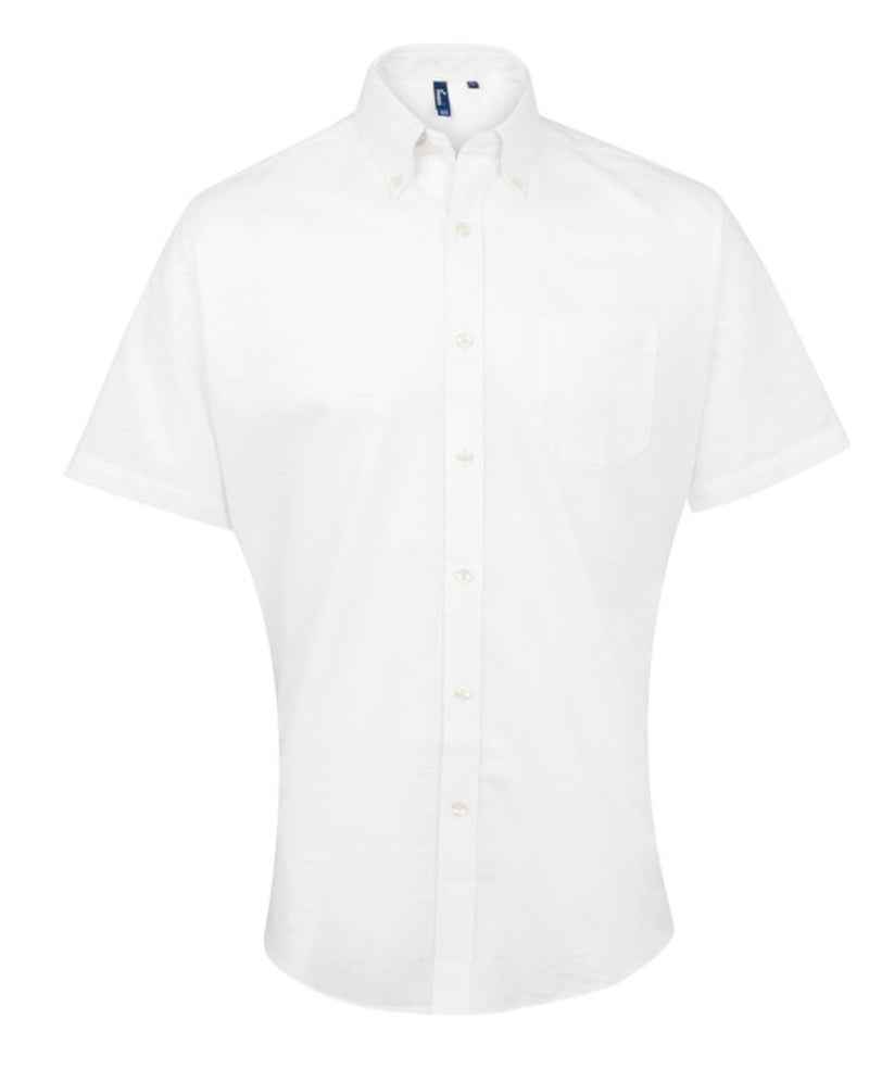 PR236 Mens signature Oxford short sleeve shirt