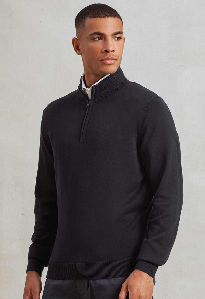 PR695
¼ zip knitted sweater