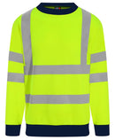 RX730 Hi Viz sweatshirt