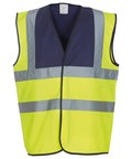 Hi-vis 2-band-and-braces waistcoat (HVW100)