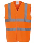Hi-vis 2-band-and-braces waistcoat (HVW100)