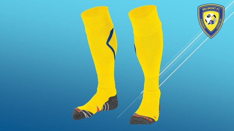 Belmont Forza Socks Yellow