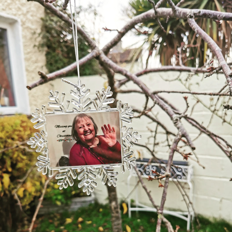 double sided christmas decoration