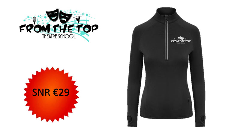 Dance Half Zip Top