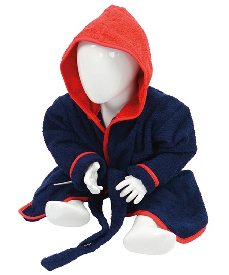 Hooded bathrobe