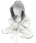 Hooded bathrobe