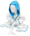 Hooded bathrobe