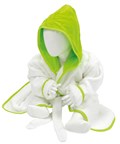 Hooded bathrobe