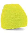 Two-tone pull-on beanie