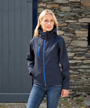 R230F Women's Core TX performance hooded softshell jacket
