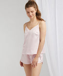 Women's satin cami short pyjamas
