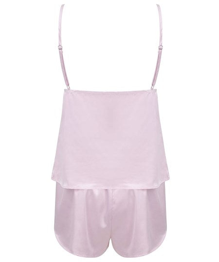 Women's satin cami short pyjamas