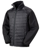 R237X Black compass softshell Jacket
