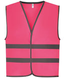 Hi-vis reflective border kids waistcoat (HVW102CH)